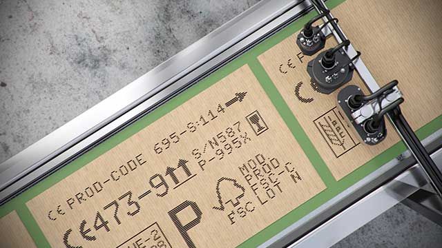 Εκτυπωτής Inkjet μεγάλων χαρακτήρων